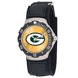 NFL Men's FDV-GB Agent Series Green Bay Packers Velcro Watch