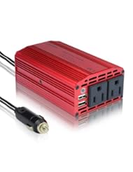 Car Audio or Theater: BESTEK Dual 110V AC outlets and Dual USB 3.1A 300w power inverter car dc 12v to 110v ac inverter dc adapter laptop charger notebook adapter dc charger ac adapter usb charger MRI3011BU - BESTEK GROUP LTD
