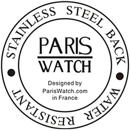 Paris Jewelry Women Genuine Leather Light Blue Fashion Japanese Quartz Movement Calendar Date Watch