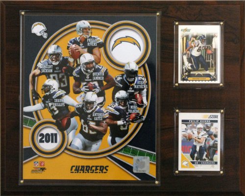 NFL San Diego Chargers 2011 Team Plaque