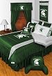 NCAA Michigan State Spartans- 4pc BEDDING SET - Twin/Single Size
