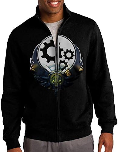 Men's Fallout 4 Brotherhood Of Steel 2 Zip-Front Jacket Sweatshirt