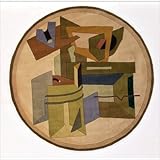 IMAGE OF Momeni New Wave 04 Ivory Round Rug Size: Round 5.9'