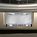Minnesota Vikings Chrome License Plate Frame
