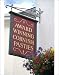Photographic Prints of Award winning Cornish Pasties sign with flower basket, UK from Silverport Pictures