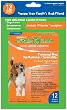 Sentry HC WormX Plus Dog Dewormer (Round/Hook/Tapeworm), Small Dog, 12-Count