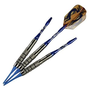 Cuesoul Tungsten Soft Tip Darts - Precise Barrels 16.04 Grams 85% Tungsten