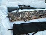 Haynes Long Gun Tree Stand Case with Sling, Gear Storage, Rope, in waterproof 900 Denier Superflage Game Camo