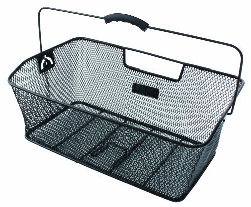  M-WAVE 431592 Panier pour vélo Noir Env. 50,5 x 29,5 x 20 cm