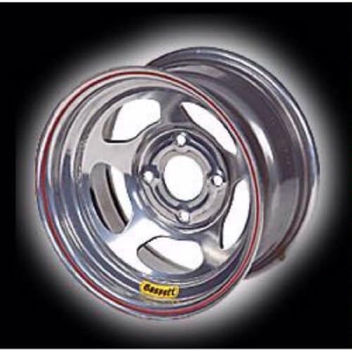 Bassett 15" x 10", 5-on-5", 2 Off Beadlock Silver Wheel 50S52SL