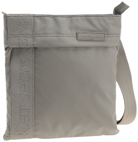 Calvin Klein Jeans Sparko, Sac port&eacute; crois&eacute; - Gris, Synth&eacute;tique
