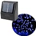 AGPtek&reg; 55ft 100 LED Solar String Fairy Blue Lights Outdoor Garden Xmas