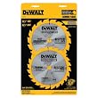 DEWALT DW9158  6-1/2-Inch Cordless Construction Saw Blade Combo Pack with 18 Tooth and 24 Tooth Saw