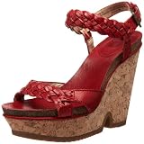 FRYE Womens Braylin Braided Ankle-Strap Sandal - Womens Shoes Sandals