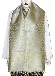 Jacquard Silk Scarves Women for Women in Vogue India Fashion