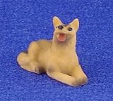 Dollhouse Miniature German Shepard