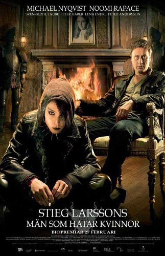 The Girl with the Dragon Tattoo Poster Movie Swedish 11x17 Michael Nyqvist Noomi Rapace Lena Endre MasterPoster Print, 11x17