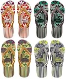 Havaianas Summer '08 Flip Flop Flower Sandal, Womens size 4, 5, 6, 7, 8 and 9 in four colors