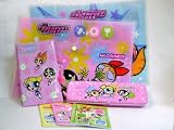 Super Fun! Powerpuff Girls Value Pack Pink Tin Case