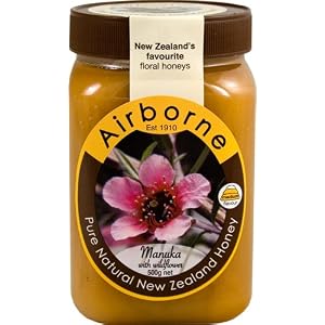 New Zealand Manuka with Wildflower Blend Honey 500g 18oz by Airborne NZ