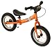 bike*star 30.5cm (12 Inch) Kids Learner Balance Beginner Run Bike - Colour Orange