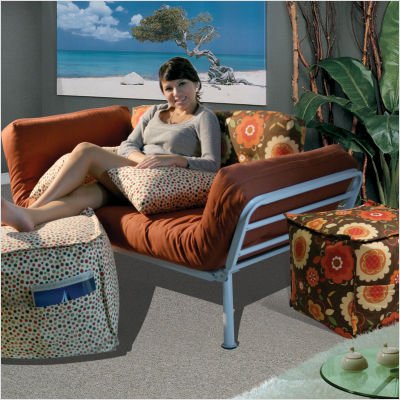 Bundle-92 Mali Ritzy Futon Color: Dotty