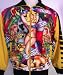 ED HARDY CHRISTIAN AUDIGIER MENS COLLAGE TRACK JACKET RHINESTONE NWT ALL SIZES Size (Men's) XL
