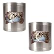 Philadelphia 76ers NBA 2pc Stainless Steel Can Holder Set - Primary Logo by Great American Products