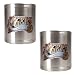 Philadelphia 76ers NBA 2pc Stainless Steel Can Holder Set - Primary Logo