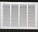 HVAC Premium 20 x 14 Duct Opening Steel Return Air Filter Grille, for 1-inch Filter, Removable Door, Flat Stamped HVAC Vent Cover Grille, Outer Dimensions 22.5 x 16.5