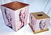 Marilyn Monroe Decoupage Art Waste Paper Basket and Tissue Box Holder Set