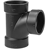 NIBCO 5811 Series ABS DWV Sanitary Pipe Fitting, Tee, Hub