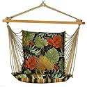 Tropique and Lyndhurst Raven Fabric Swing
