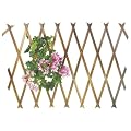 Gartenzaun Rankhilfe aus Holz