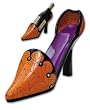 Resin Halloween High Heel Wine Bottle Holder Resin Halloween High Heel Wine Bottle Holder