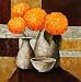Hydrangeas with Vase III Art Poster PRINT Robert Downs 12x12