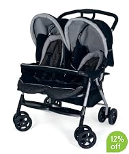 Mothercare Duolite Twin Pushchair - Lightning