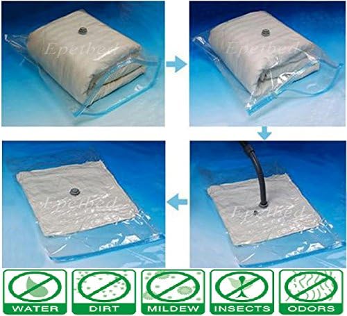 Premium 2 PACK Extra Large Space Saver Vacuum Storage Bags
