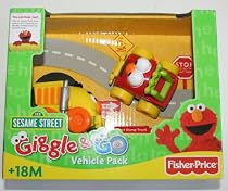 Sesame Street: Bert Dump Truck & Elmo Pickup - Giggle & Go Vehicle Pack