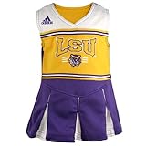 adidas LSU Tigers Purple Toddler Two-Piece Cheerleader Dress