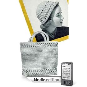 BEADED TOTE BAG & MATCHING CLOCHE HAT A Vintage Crochet Pattern for Your KINDLE! eBook e-Book Download