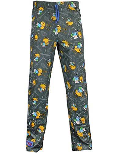 Character Mens' Adventure Time Lounge Pant Size Medium