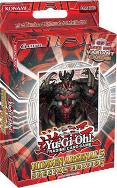 YuGiOh Hidden Arsenal 5 Special Edition Pack includes (either brionac or gungnir promo included)