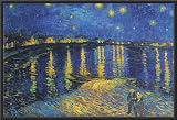 Vincent Van Gogh (Starry Night Over the Rhone) Art Poster Print