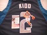 JASON KIDD SIGNED AUTOGRAPHED JERSEY DALLAS MAVERICKS JSA