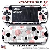 Lots of Dots Pink on White WraptorSkinz Skin and Screen Protector Kit fits  ....