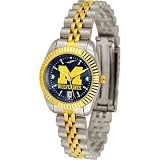 Michigan Wolverines NCAA AnoChrome Executive Ladies Watch