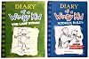 Diary of a Wimpy Kid: 2 Book Set ("Rodrick rules: The last straw" of the Jeff kinney books for kids series)