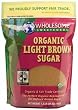 Wholesome Sweeteners Fair Trade Organic Light Brown Sugar, 24-Ounce Pouches (Pack of 6)