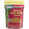 Wholesome Sweeteners Fair Trade Organic Light Brown Sugar, 24-Ounce Pouches (Pack of 6)